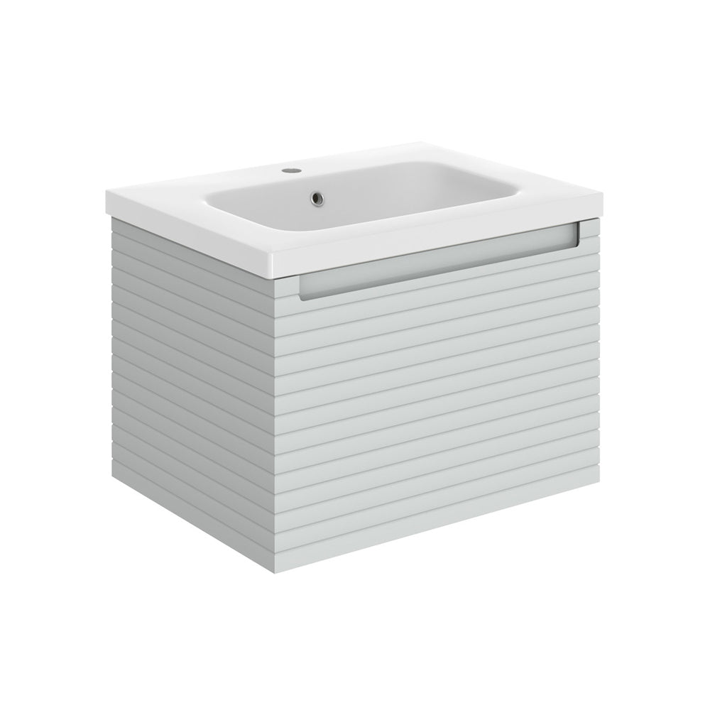 Allign Wall Mounted Single Drawer Basin And Unit