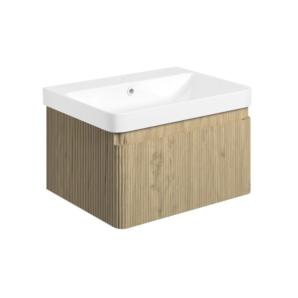 Kuba Wall Mounted Single Drawer Basin And Unit