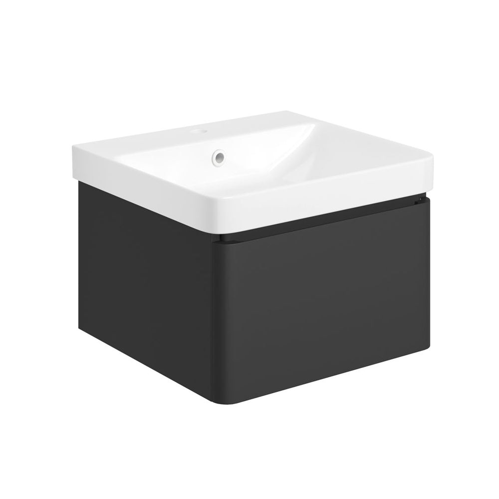 Cosmos Wall Mounted Single Drawer Basin And Unit