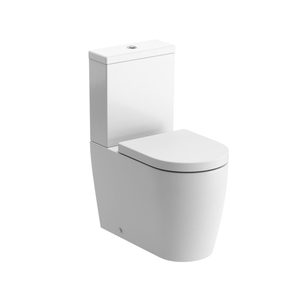 Cilantro Close Coupled Toilet With Soft Close Seat