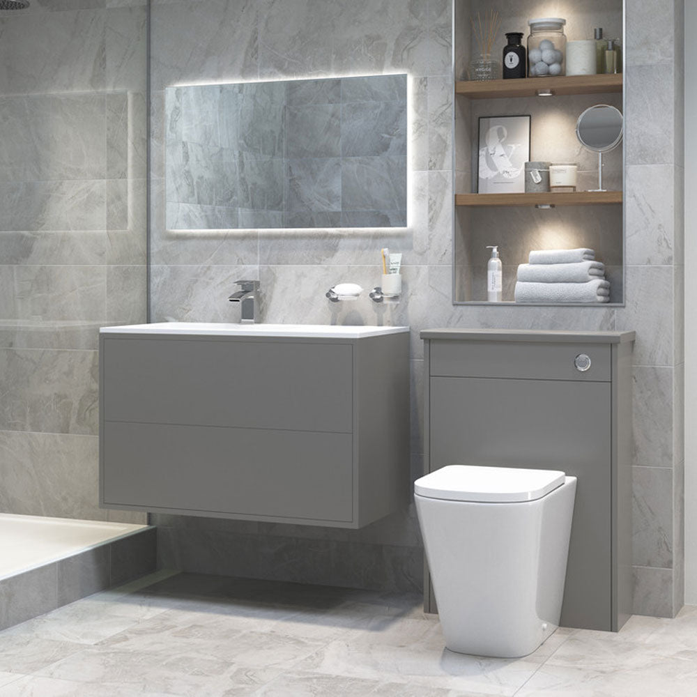 Tilia Wall Hung Rimless Toilet With Soft Close Seat