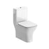 Cedarwood Close Coupled Space Saving Short Toilet With Slim Soft Close Seat