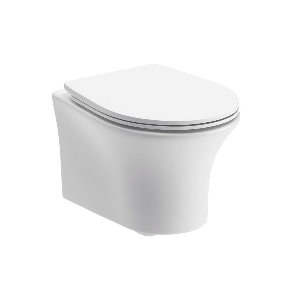 Sandro Wall Hung Rimless Toilet With Soft Close Seat