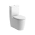 Cilantro Close Coupled Comfort Height Rimless Toilet With Soft Close Seat