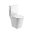 Tilia Close Coupled Comfort Height Toilet Rimless Open Back With Soft Close Seat