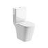 Tilia Close Coupled Space Saving Rimless Toilet Open BackWith Soft Close Seat