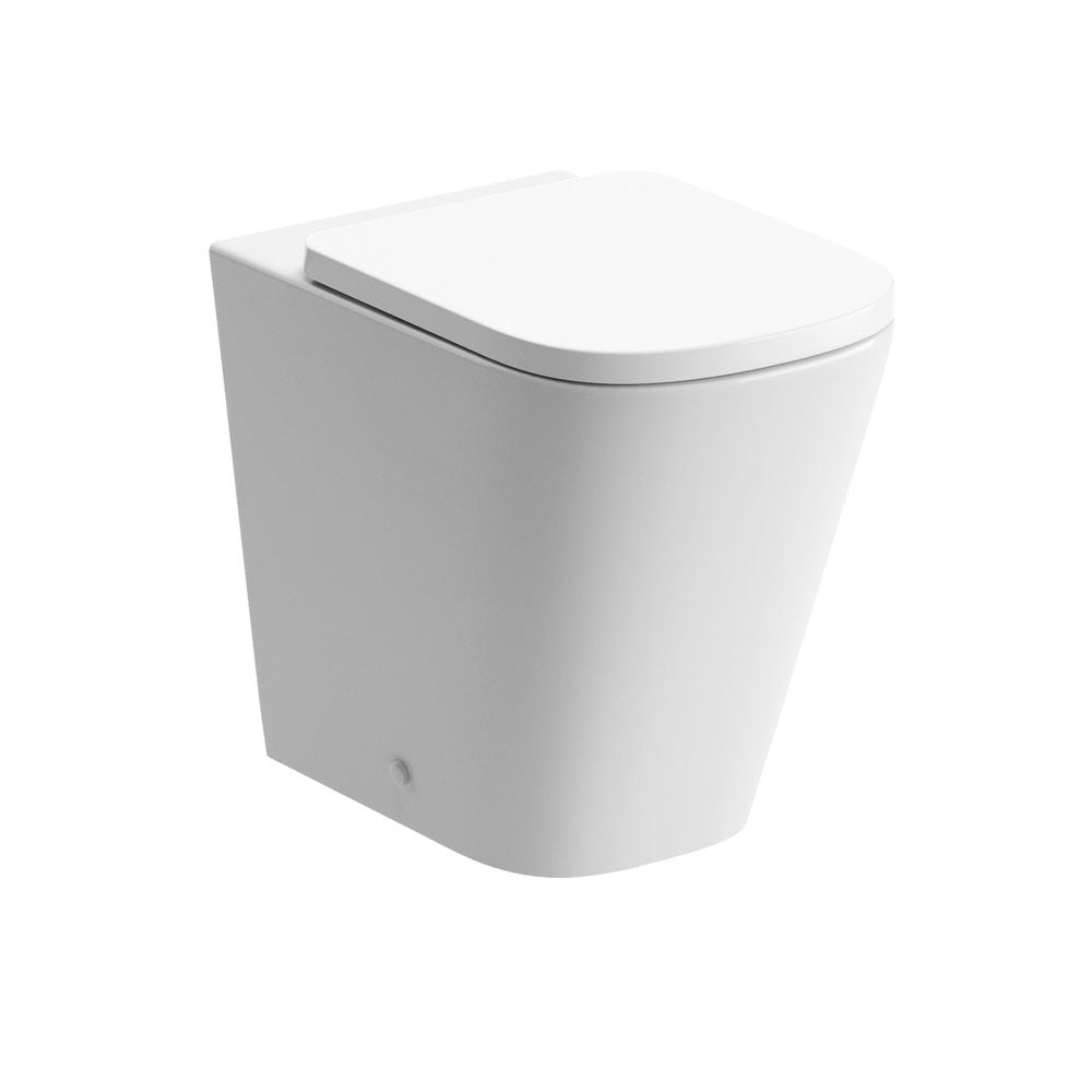 Tilia Back To Wall Short Projection Rimless Toilet With Soft Close Seat