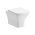 Cedarwood Back To Wall Comfort Height Rimless Toilet With Wrapover Soft Close Seat