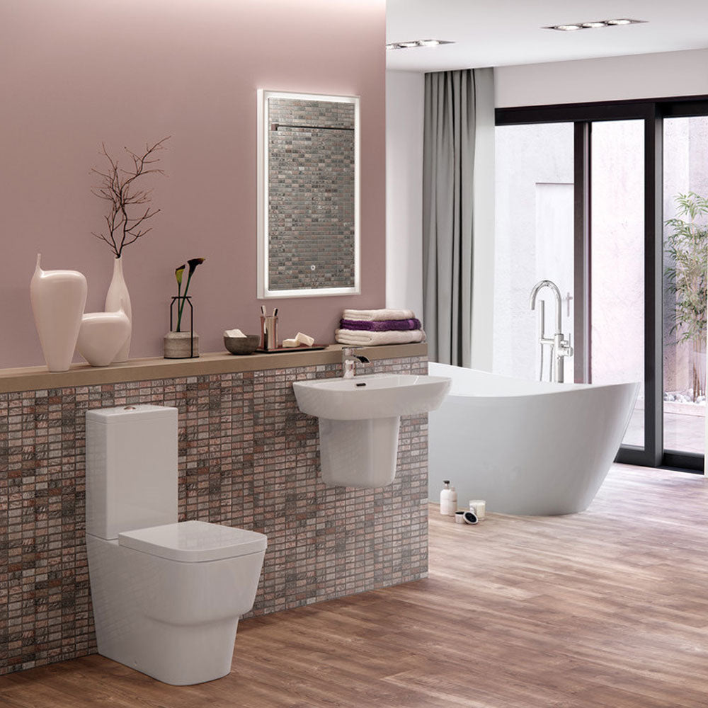 Amyris Back To Wall Toilet With Soft Close Seat