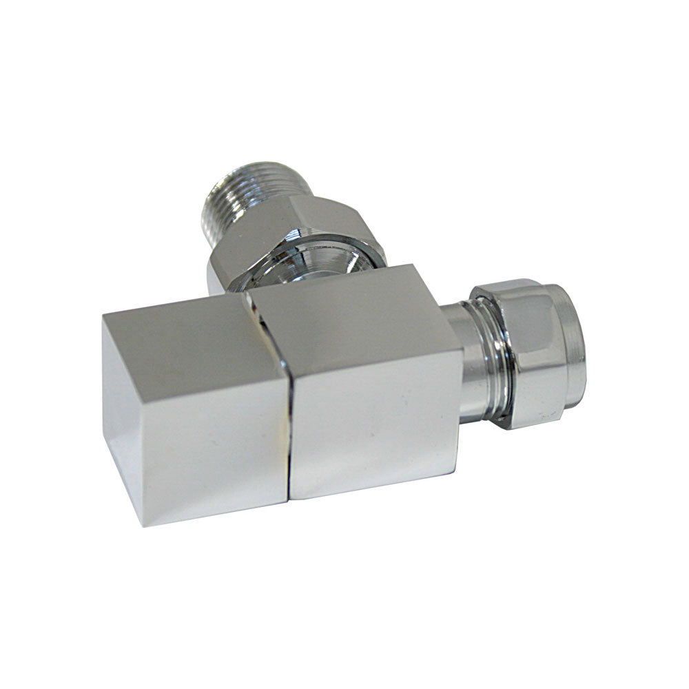 Pureflo Square Radiator Valve (Pair)