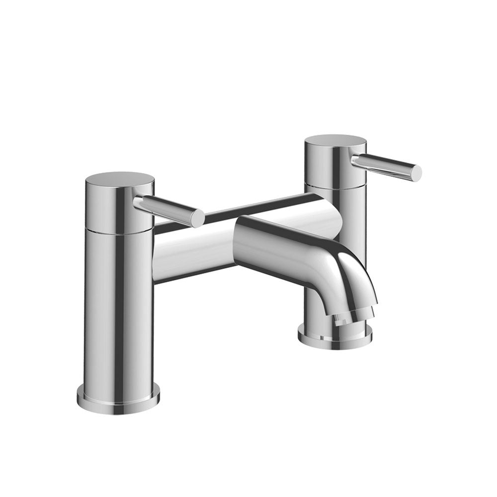 Pescara Deck Mounted Bath Filler Chrome