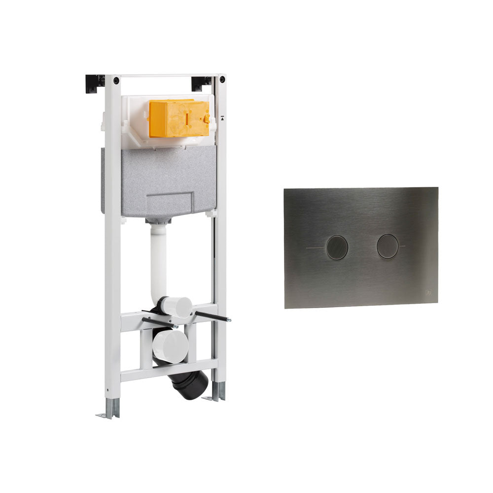 Wall Hung Toilet Frame With Dual Pneumatic 1200mm